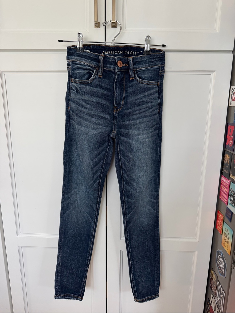 American Eagle Outfitters Women's Dark Indigo Jeans